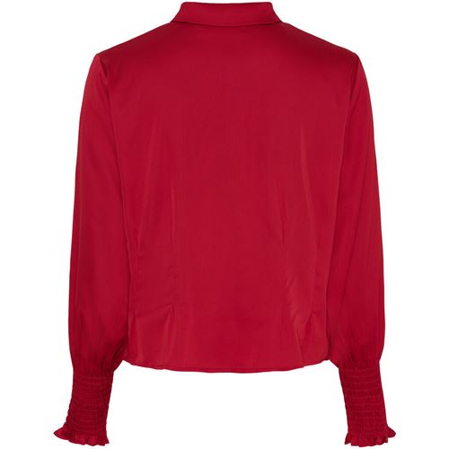 Blusar/skjortor - Steff Shirt Jacket – Red